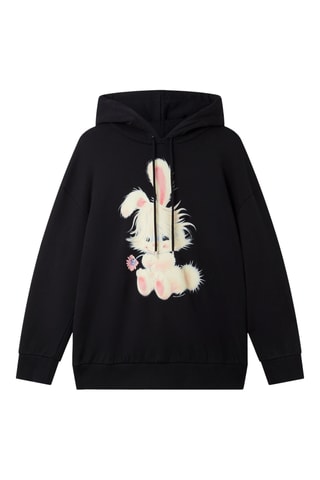 Sudadera con capucha - Negro