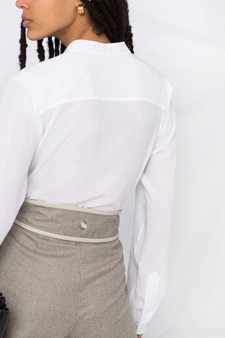 Camisa de seda - Blanco