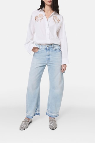 Camisa oversize - Blanco