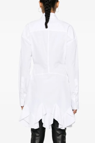 Vestido camisero - Blanco