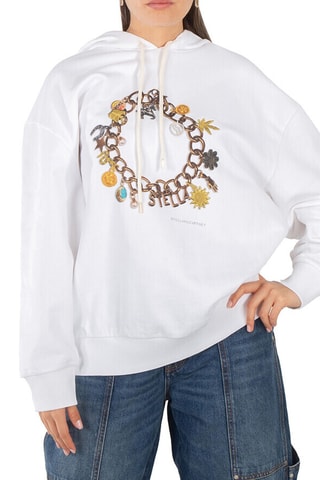 Sudadera con capucha - Blanco