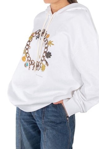 Sudadera con capucha - Blanco