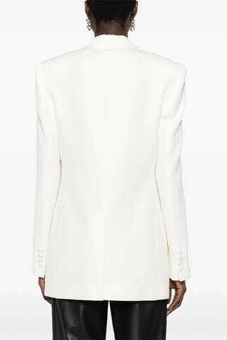 Chaqueta de traje de lana - Blanco