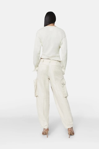 Pantalón cargo - Beige