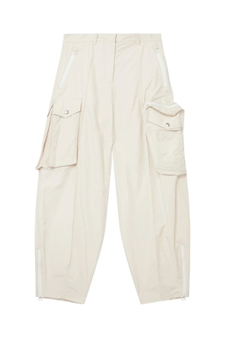 Pantalón cargo - Beige