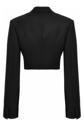 Blazer de lana - Negro