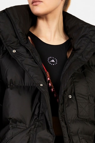 Anorak con capucha - Negro