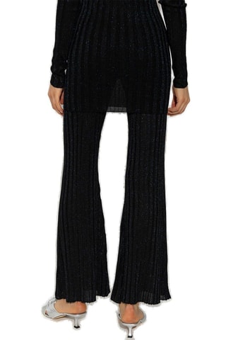 Pantalón flare - Negro