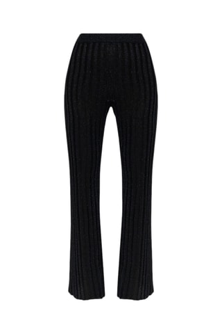 Pantalón flare - Negro