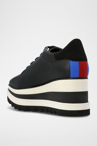 Zapatillas con plataforma - Negro