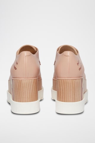 Derbies de tacón con plataforma - Rosa