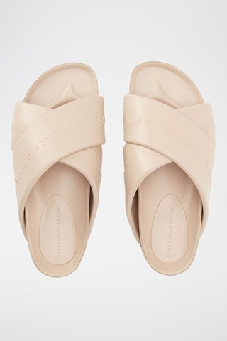 Sandalias con plataforma - Beige