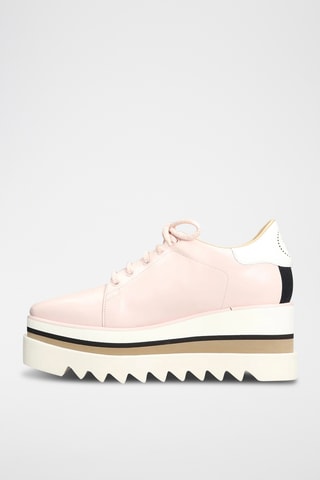 Zapatillas con plataforma - Rosa