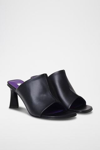 Sandalias de tacón - Negro