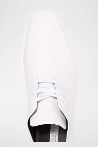 Derbies de tacón con plataforma - Blanco