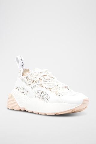 Zapatillas con plataforma - Blanco