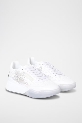 Zapatillas con plataforma - Blanco