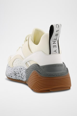 Zapatillas con plataforma - Beige