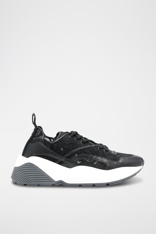 Zapatillas con plataforma - Negro