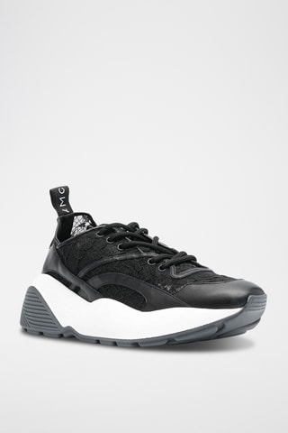 Zapatillas con plataforma - Negro