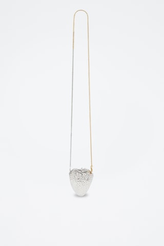 Monedero clutch - Plateado