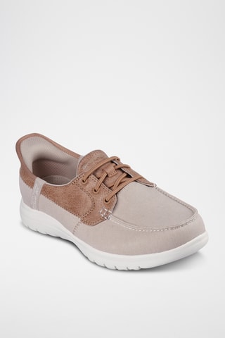 Chaussures bateau Palmilla On-The-Go Flex - Taupe