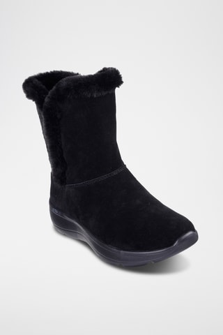 Bottines fourrées en nubuck On-The-Go - Noir