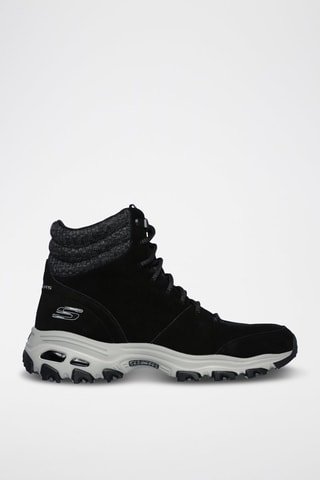 Bottines en nubuck - Noir
