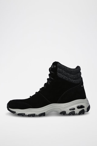 Bottines en nubuck - Noir
