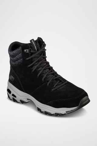 Bottines en nubuck - Noir