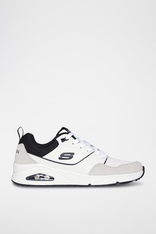 Baskets en cuir Uno - Blanc