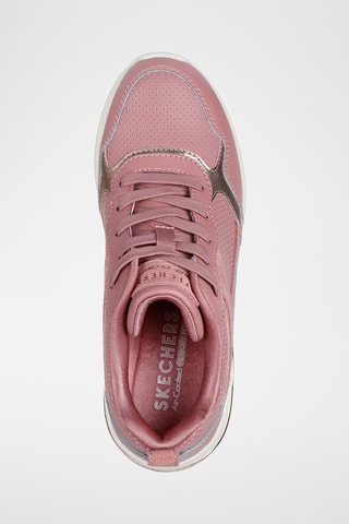 Baskets compensées en cuir Starlet - Rose