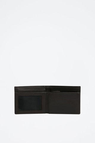 Cartera de piel - Marrón