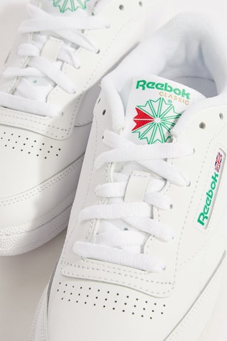 Zapatillas de piel - Blanco