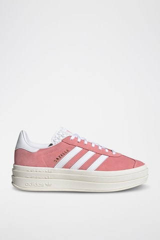 Zapatillas de nobuk con plataforma Originals Gazelle - Rosa - Adidas