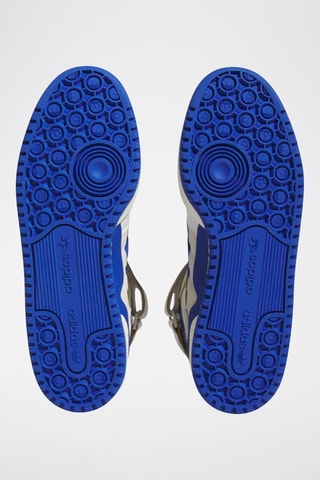 Zapatillas altas de piel Originals Forum - Blanco - Adidas