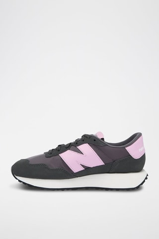 Zapatillas de nobuk 237 - Negro y violeta - New Balance