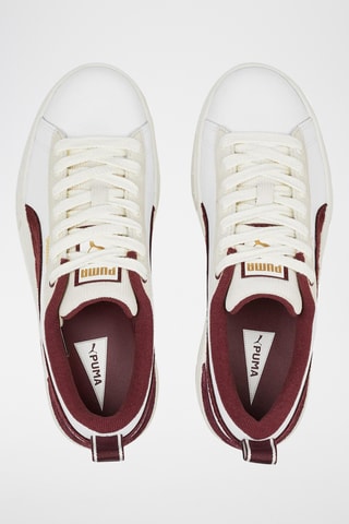 Zapatillas de piel Mayze Wedge - Blanco - Puma