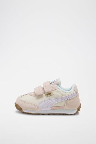 Zapatillas de piel Easy Rider - Crudo y malva