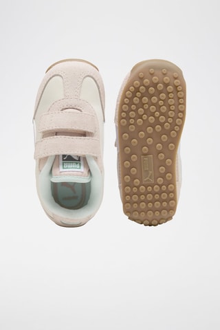 Zapatillas de piel Easy Rider - Crudo y malva