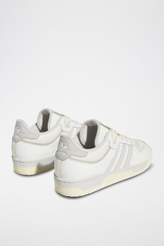 Zapatillas de baloncesto de piel Rivalry Low 86 - Blanco