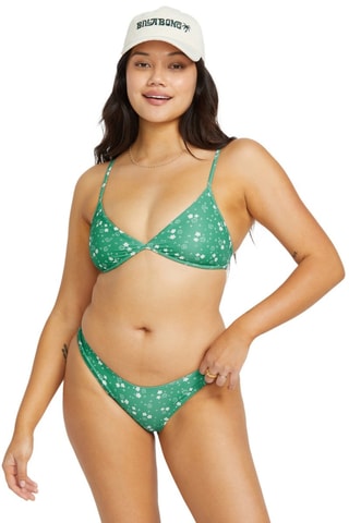 Sujetador de bikini push-up - Verde oscuro