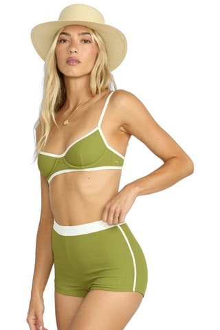 Sujetador de bikini - Verde oliva