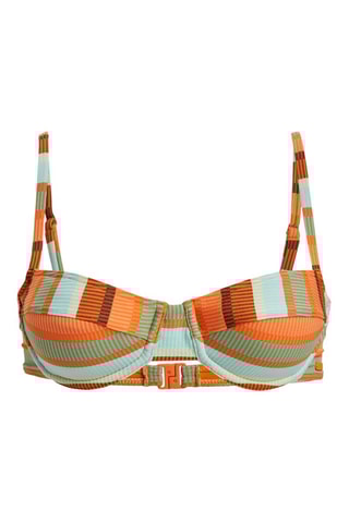 Sujetador de bikini push-up - Naranja
