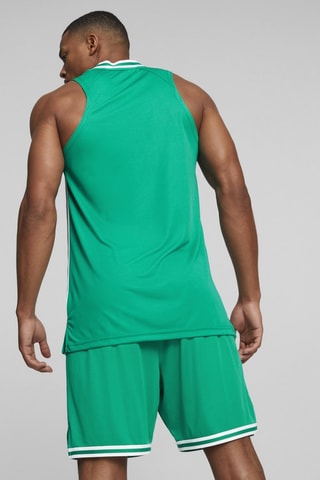 Camiseta de tirantes de baloncesto Hoops - Verde claro