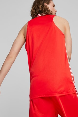 Camiseta de tirantes de baloncesto Hoops Team Game - Rojo