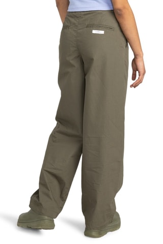 Pantalón de tiro alto - Verde oliva