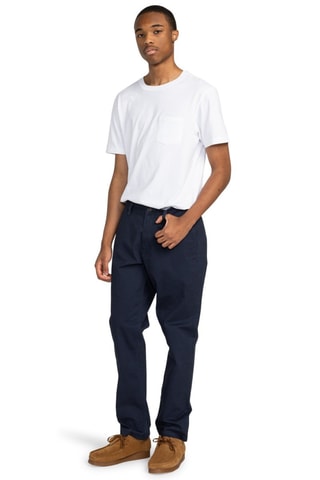 Pantalón chino regular fit - Azul marino