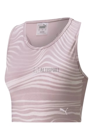 Crop top Studio yoga - Gris - Puma