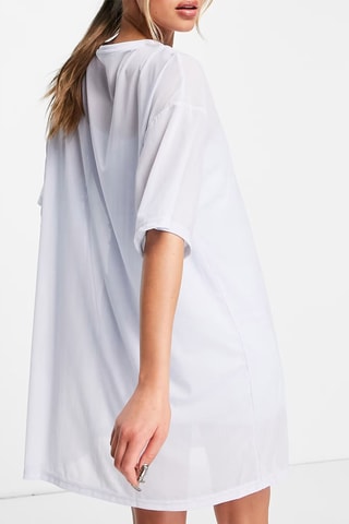 Vestido camiseta organza - Celeste - Puma